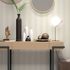 Vliestapete Blockstreifen Creme Weiß Metallic 10361-02 Raum 5