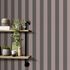 Non-woven wallpaper striped grey rose metallic 10361-48 5