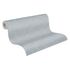Non-woven wallpaper textile look plain blue grey 39566-2 4