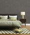 Non-woven wallpaper textile look anthracite 39566-3 1
