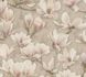 Non-woven wallpaper flowers brown cream pink 39610-1 2