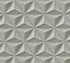 Non-woven wallpaper 3D look stone look grey 39700-1 2