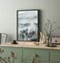 Vliestapete Uni Modern Glatt Blau Grün 47604 Raumbild 1