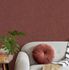 Vliestapete Meliert Textil Optik Dunkelrot 47617 Raumbild 4