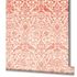 Vliestapete Blumen Vögel Floral Beige Orange 47622  3