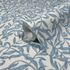Non-woven wallpaper leaf pattern white blue 47642 2