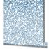Non-woven wallpaper leaf pattern white blue 47642 3