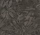 Non-woven wallpaper jungle black silver metallic 39560-6 2