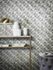 Vliestapete Kroko Optik Grau Silber Gold Metallic 34908 Zimmer 3