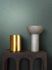Vliestapete Uni Textiloptik Petrol Gold Metallic 34917 Zimmer 3