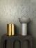Non-woven wallpaper metal used look beige glitter 34936 1