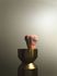 Non-woven wallpaper chrome effect beige grey metallic 86560 1
