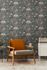 Non-woven wallpaper Michalsky floral grey black 39979-2 7