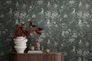 Vliestapete Michalsky Floral Vögel Grau Schwarz 39982-1 Zimmer 6