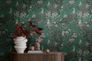 Non-woven wallpaper Michalsky birds green grey 39982-2 5