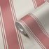 Vliestapete Michalsky Blockstreifen Rot Creme 39983-1 Detail 4