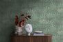 Non-woven wallpaper Michalsky leaves green white 39984-1 5