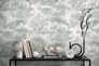 Non-woven wallpaper Michalsky clouds grey white 39985-1 6