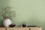Non-woven wallpaper Michalsky linen look green 39988-6 1