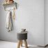 Non-woven wallpaper plain plaster look light grey 10430-31 5