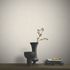 Non-woven wallpaper plain plaster look beige grey 10430-37 5