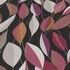 Non-woven wallpaper leaves black grey purple 10431-06 3