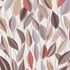 Non-woven wallpaper leaves white brown red 10431-11 2