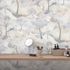 Non-woven wallpaper forest trees Asia beige grey 10433-02 5