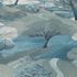 Non-woven wallpaper forest trees Asia petrol green 10433-07 3
