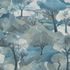 Non-woven wallpaper forest trees Asia petrol green 10433-07 2