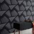 Non-woven wallpaper graphic black silver metallic 10401-15 1