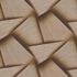 Non-woven wallpaper graphic brown gold metallic 10401-30 2