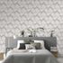 Non-woven wallpaper graphic taupe cream metallic 10401-37 5