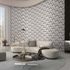 Non-woven wallpaper graphic white grey metallic 10401-47 1