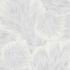 Non-woven wallpaper floral white cream metallic 10402-01 2