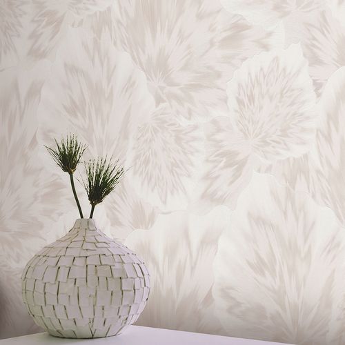 Vliestapete Floral Marmor Creme Beige Metallic 10402-14 Zimmer