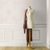Non-woven wallpaper texture cream metallic 10403-14 1