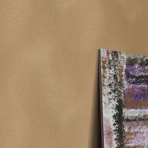 Vliestapete Struktur Vintage Gold Metallic 10403-30 Zimmer
