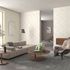 Non-woven wallpaper triangles cream metallic 10404-14 1