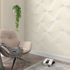Non-woven wallpaper triangles cream metallic 10404-14 5