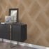 Non-woven wallpaper triangles gold metallic 10404-30 5
