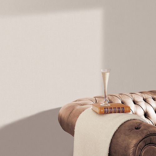Vliestapete Textiloptik Creme Beige Metallic 10437-02 Zimmer