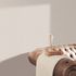 Non-woven wallpaper textile look beige metallic 10437-02 1