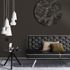 Non-woven wallpaper textile look black metallic 10437-15 5