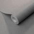 Non-woven wallpaper textile look grey metallic 10437-47 4