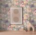 Vliestapete Blumen Vintage Floral Grau Rosa 39607-2 Wohnzimmer 6