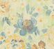 Non-woven wallpaper flowers vintage green yellow 39607-3 2