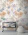 Vliestapete Fineline Blumen Creme Beige Orange 39694-2 Zimmer 4