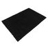 Living Room Rug Shaggy Fancy Plain Black 2