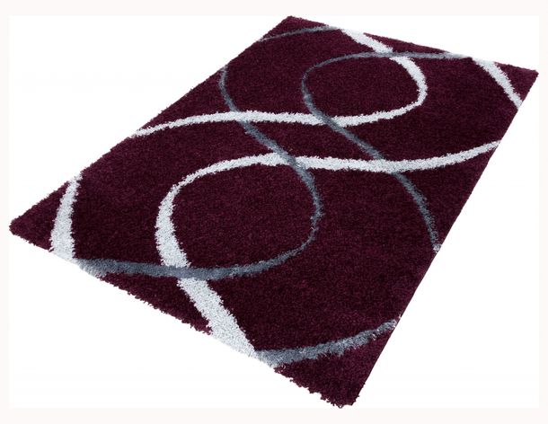 Teppich-Portofino-Shaggy-160-x-230-cm-Bordeaux-63221912
